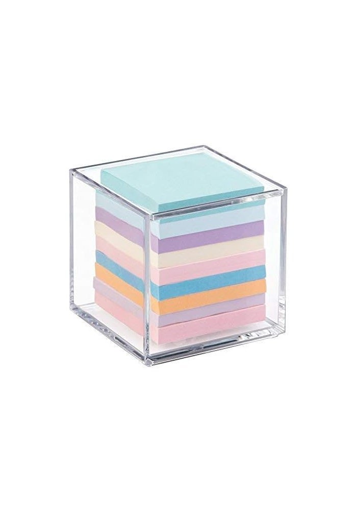 TPGP InterDesign Clarity Acrylic Vanity Storage Box with Lid - Image 5